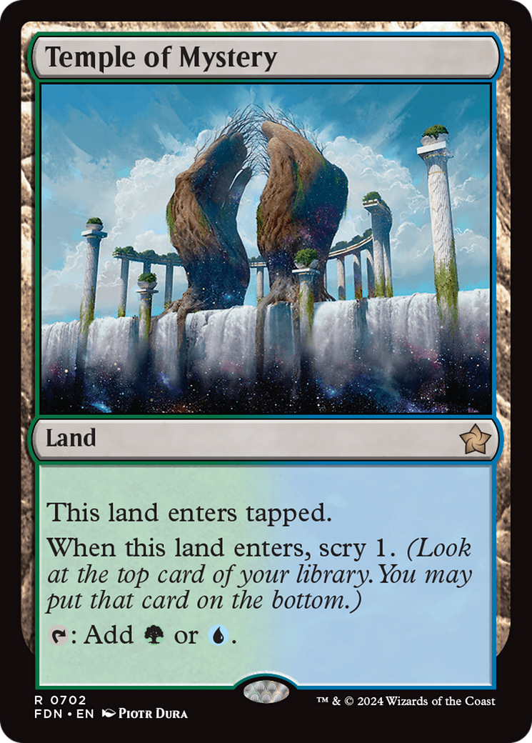 Temple of Mystery (FDN) 702 - WZRD TCG