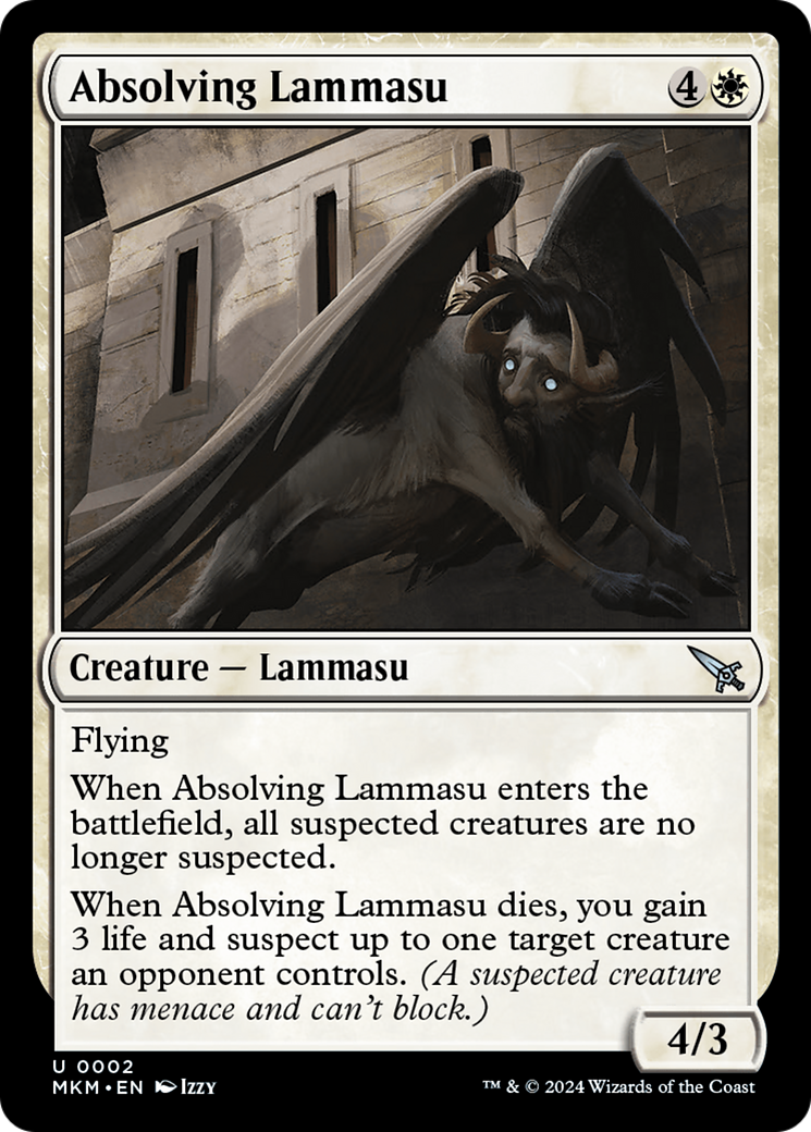 Absolving Lammasu (MKM) 2 - WZRD TCG