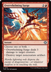 Overwhelming Surge (TDM) 115 - WZRD TCG