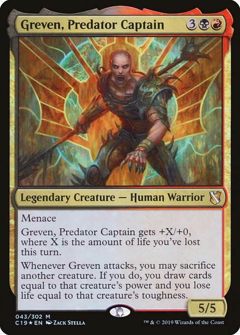 Greven, Predator Captain front