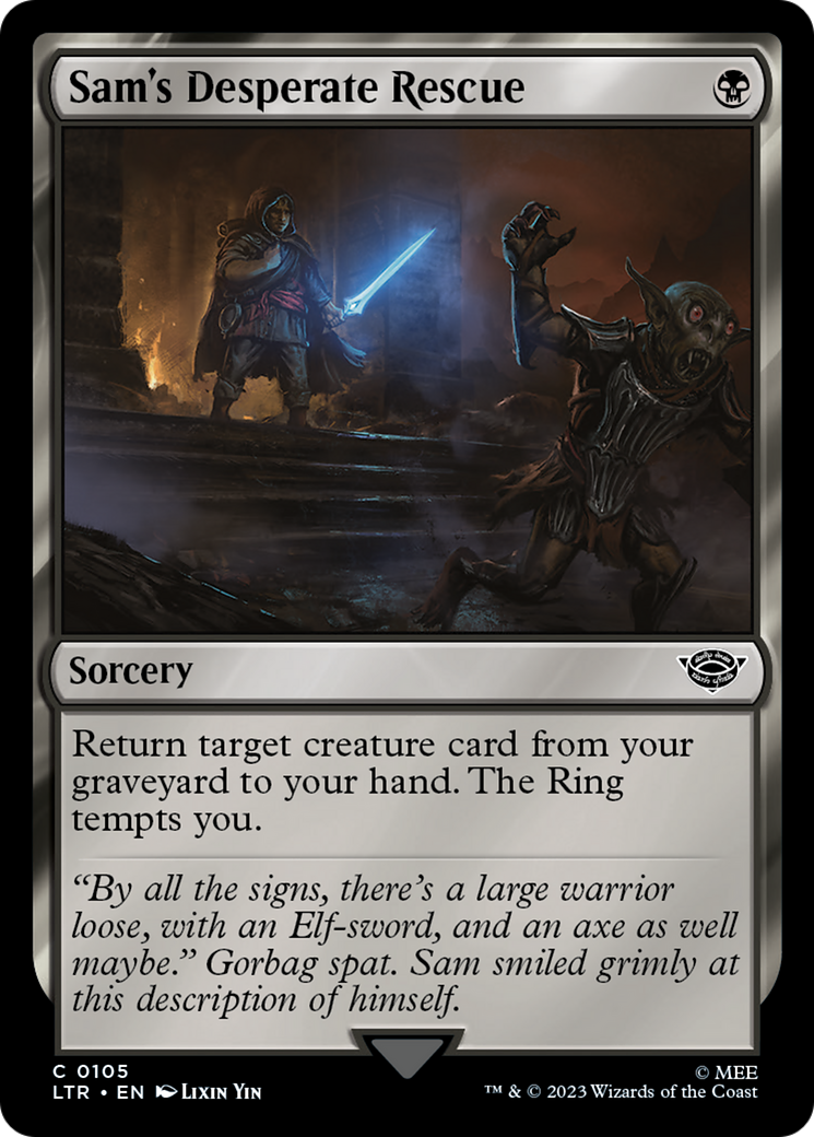 Sam's Desperate Rescue (LTR) 105 - WZRD TCG