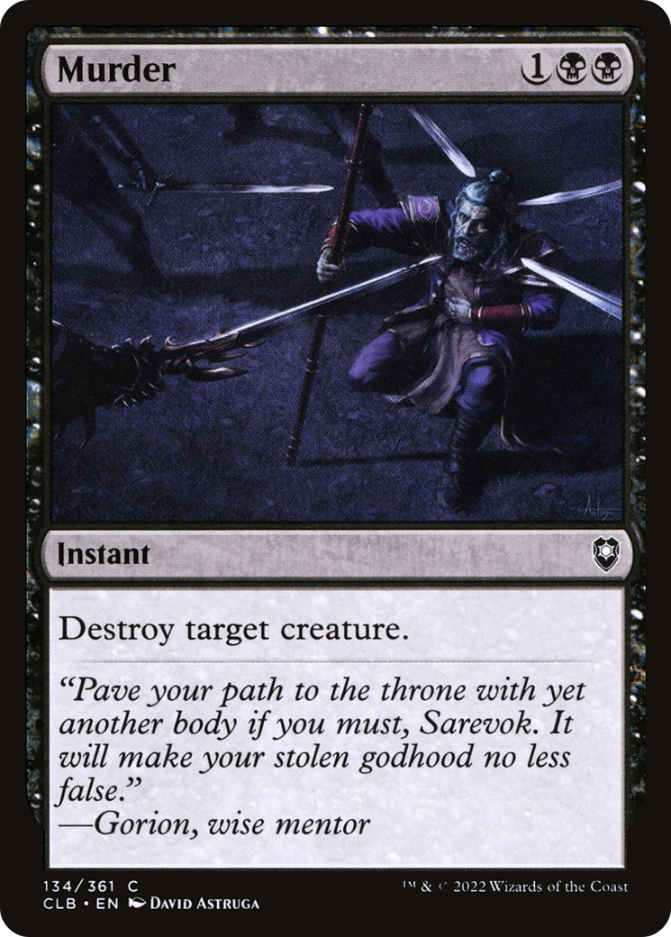 Murder (CLB) 134 - WZRD TCG
