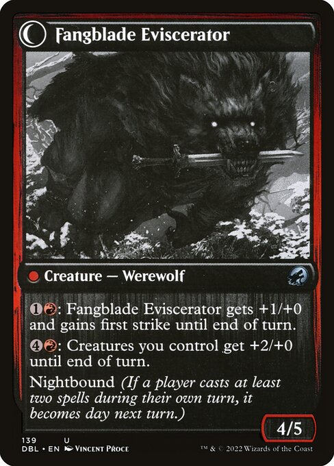 Fangblade Brigand // Fangblade Eviscerator (Back)