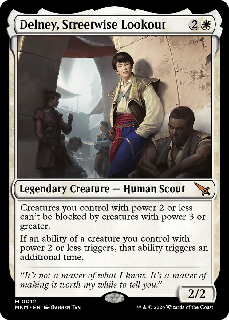 Delney, Streetwise Lookout (MKM) 12 - WZRD TCG