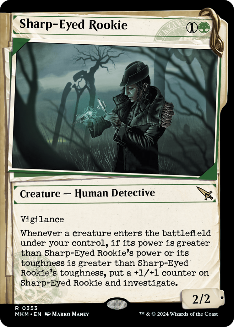 Sharp-Eyed Rookie (MKM) 353 - WZRD TCG