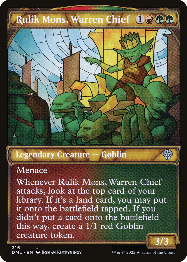 Rulik Mons, Warren Chief (DMU) 316