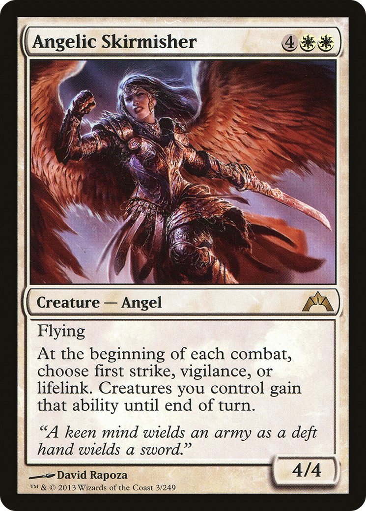 Angelic Skirmisher (GTC) 3