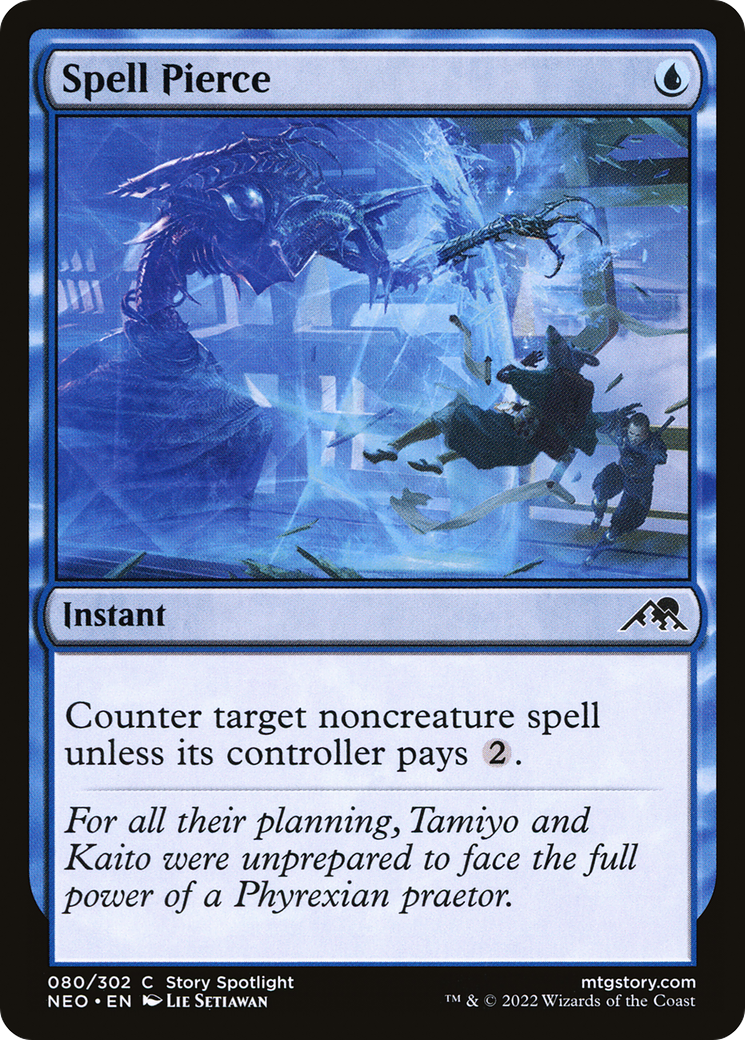 Spell Pierce (NEO) 80 - WZRD TCG