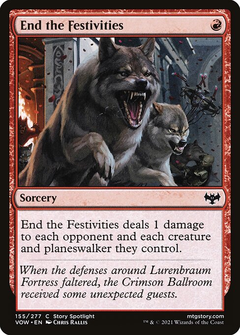 End the Festivities front