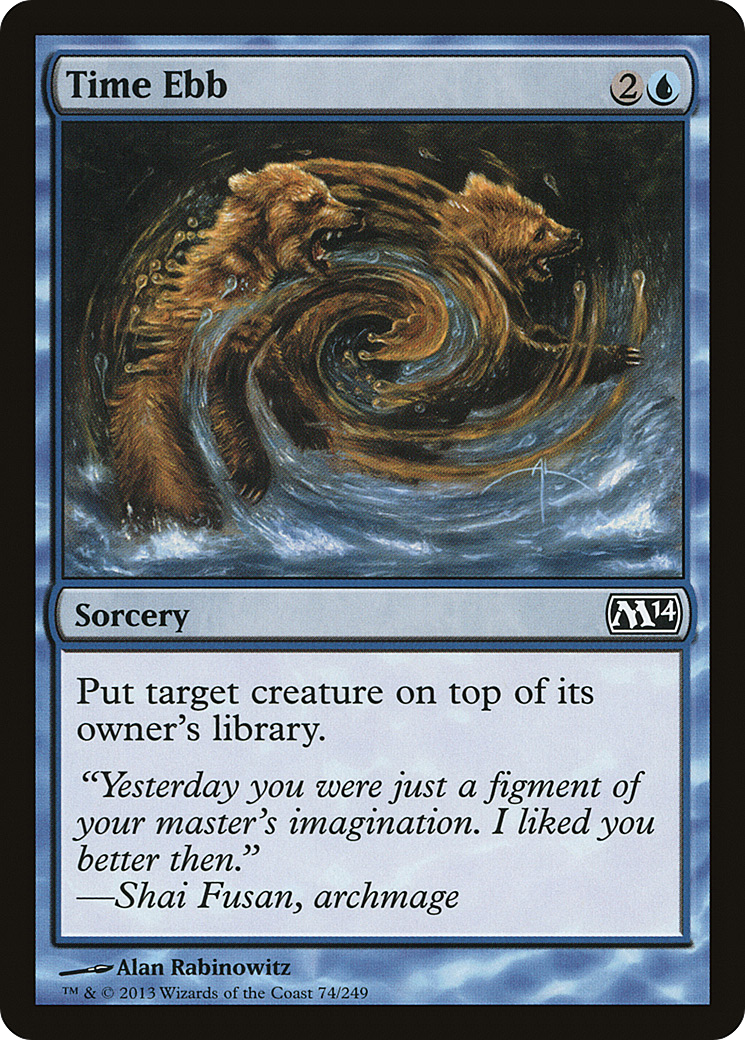 Time Ebb (M14) 74 - WZRD TCG