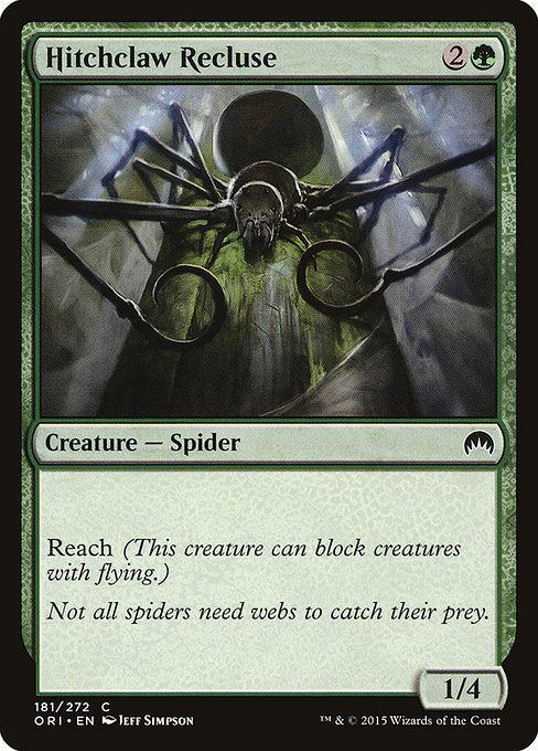 Hitchclaw Recluse front