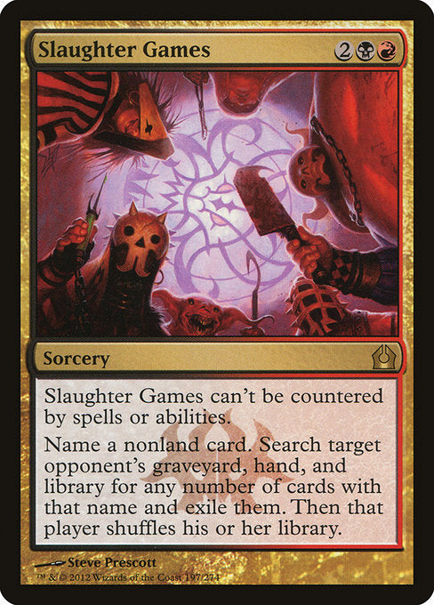 Slaughter Games front