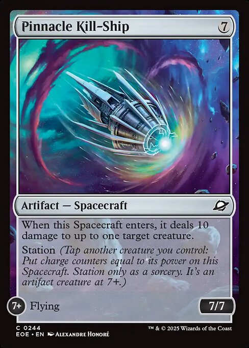 Pinnacle Kill-Ship front