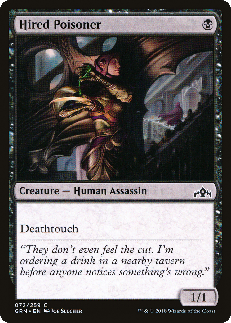 Hired Poisoner (GRN) 72