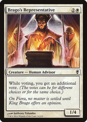 Brago's Representative front