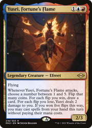 Yusri, Fortune's Flame (MH2) 218 - WZRD TCG