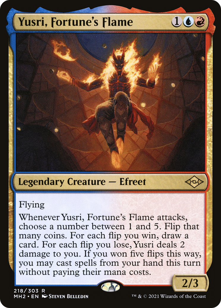 Yusri, Fortune's Flame (MH2) 218 - WZRD TCG