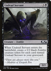 Undead Servant (M20) 118 - WZRD TCG