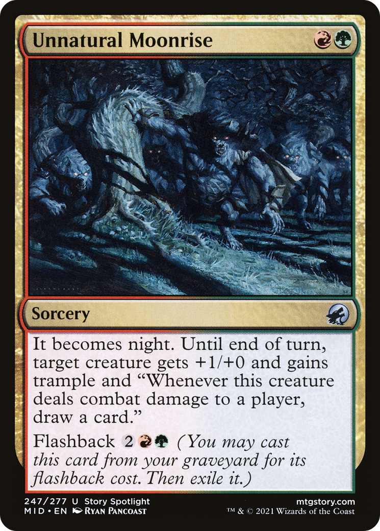 Unnatural Moonrise (MID) 247 - WZRD TCG