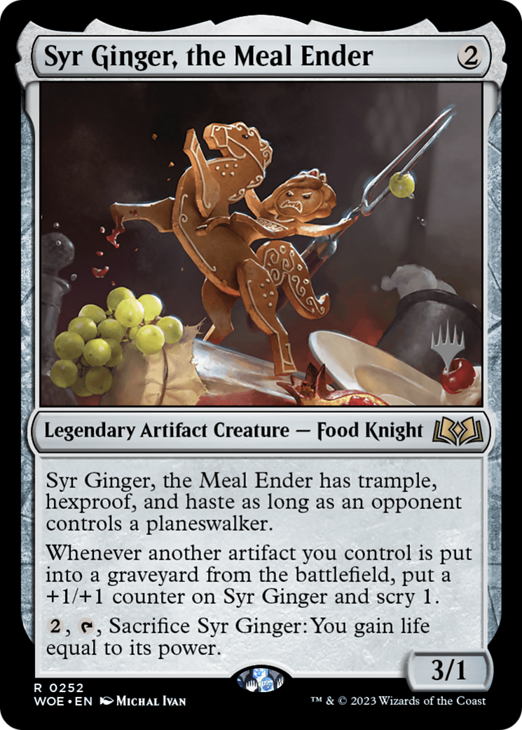 Syr Ginger, the Meal Ender (PWOE) 252p