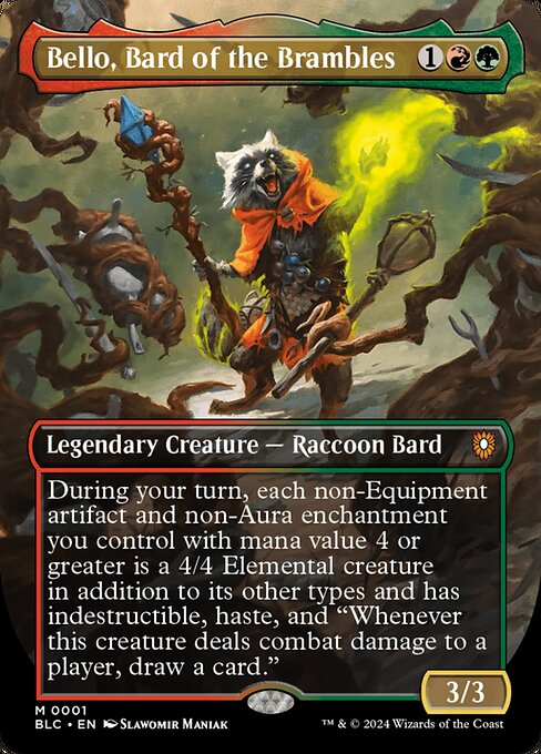 WZRD Decks - Bello, Bard of the Brambles