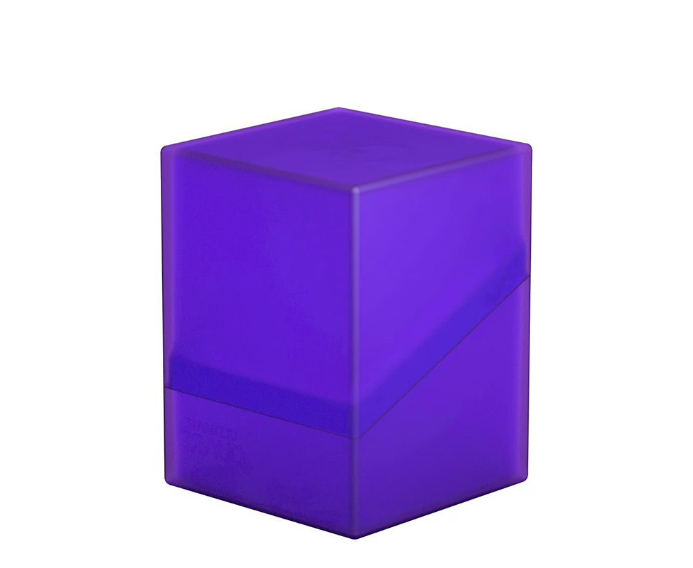 Ultimate Guard Boulder deck box 100+ Amethyst - WZRD TCG