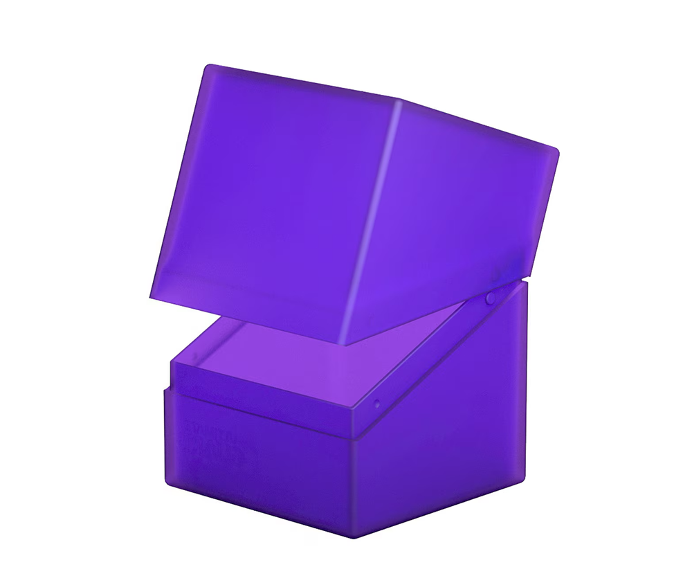 Ultimate Guard Boulder deck box 100+ Amethyst - WZRD TCG