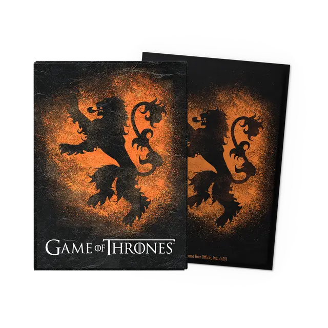 Dragon Shield - Brushed Art - GOT House Lannister