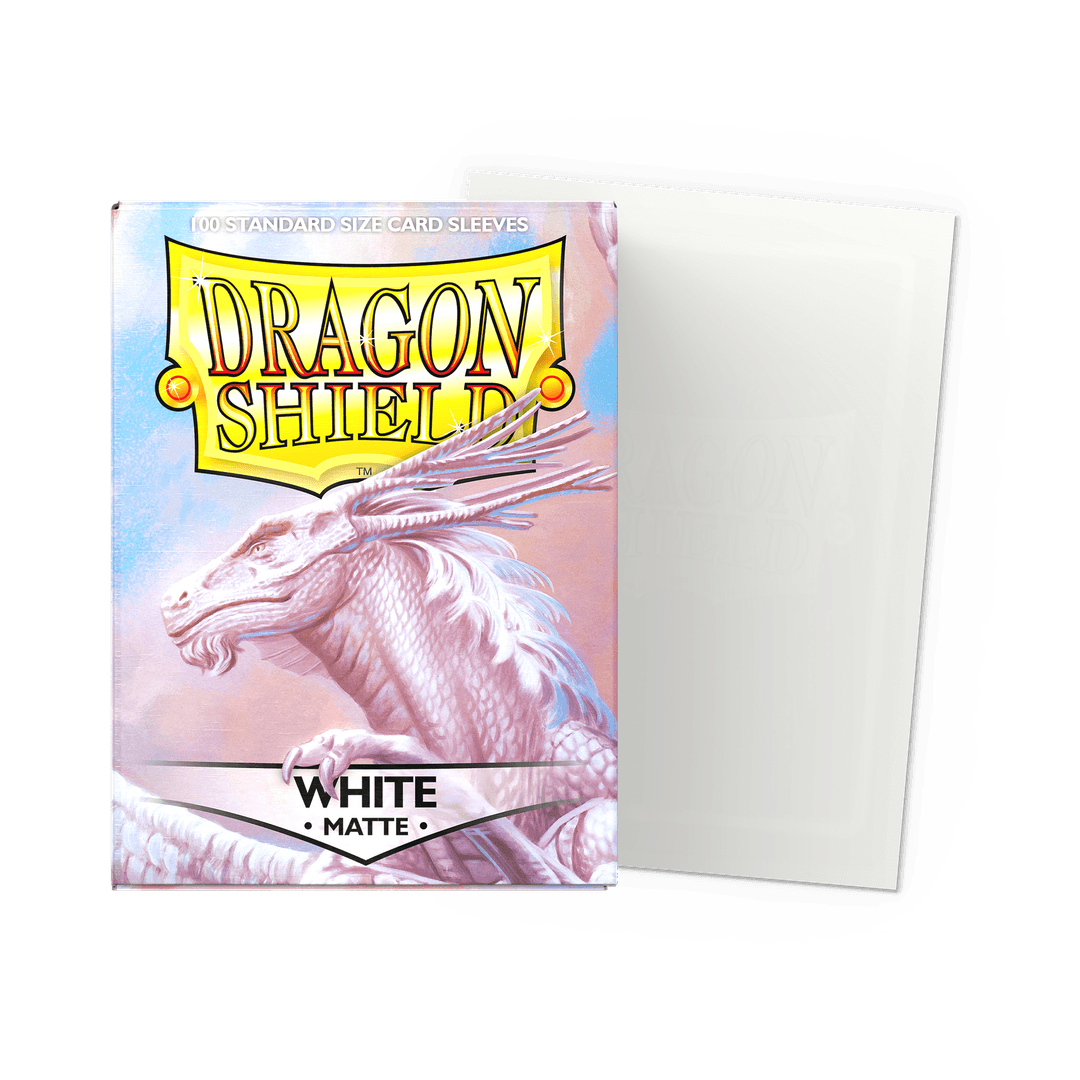 Dragon Shield - Standard Size Matte - white