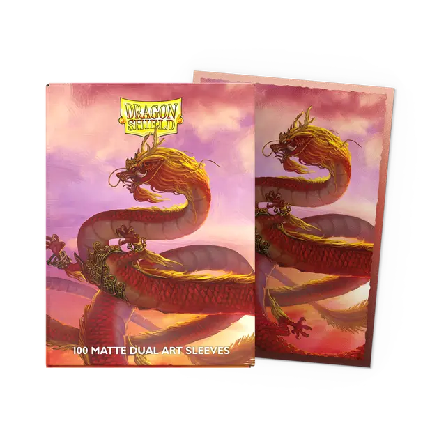Dragon Shield - Dual Matte Art - The Wood Dragon