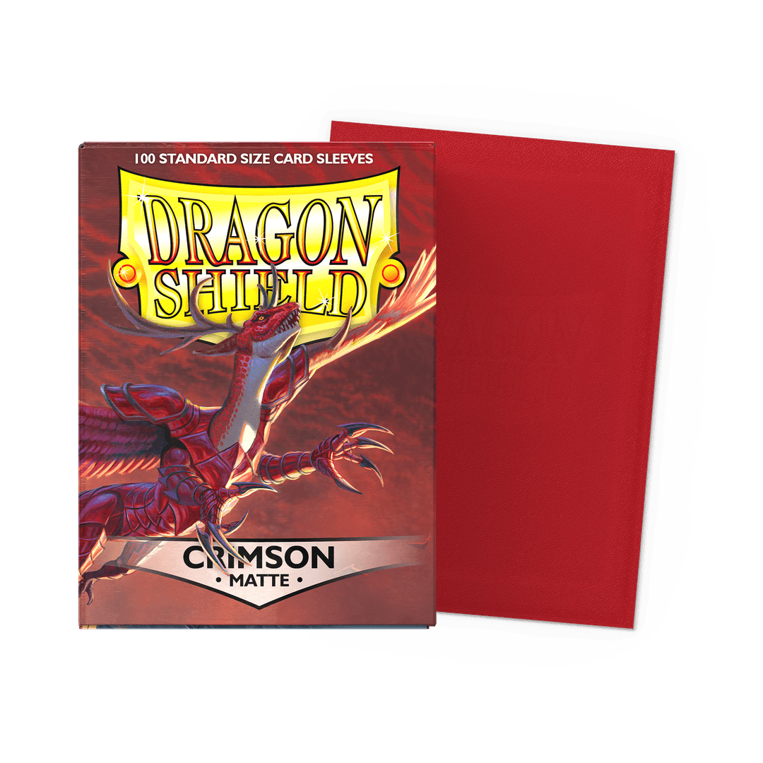 Dragon Shield - Standard Size Matte - Crimson
