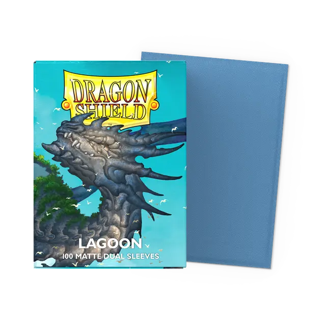 Dragon Shield - Standard Size Dual Matte - Lagoon