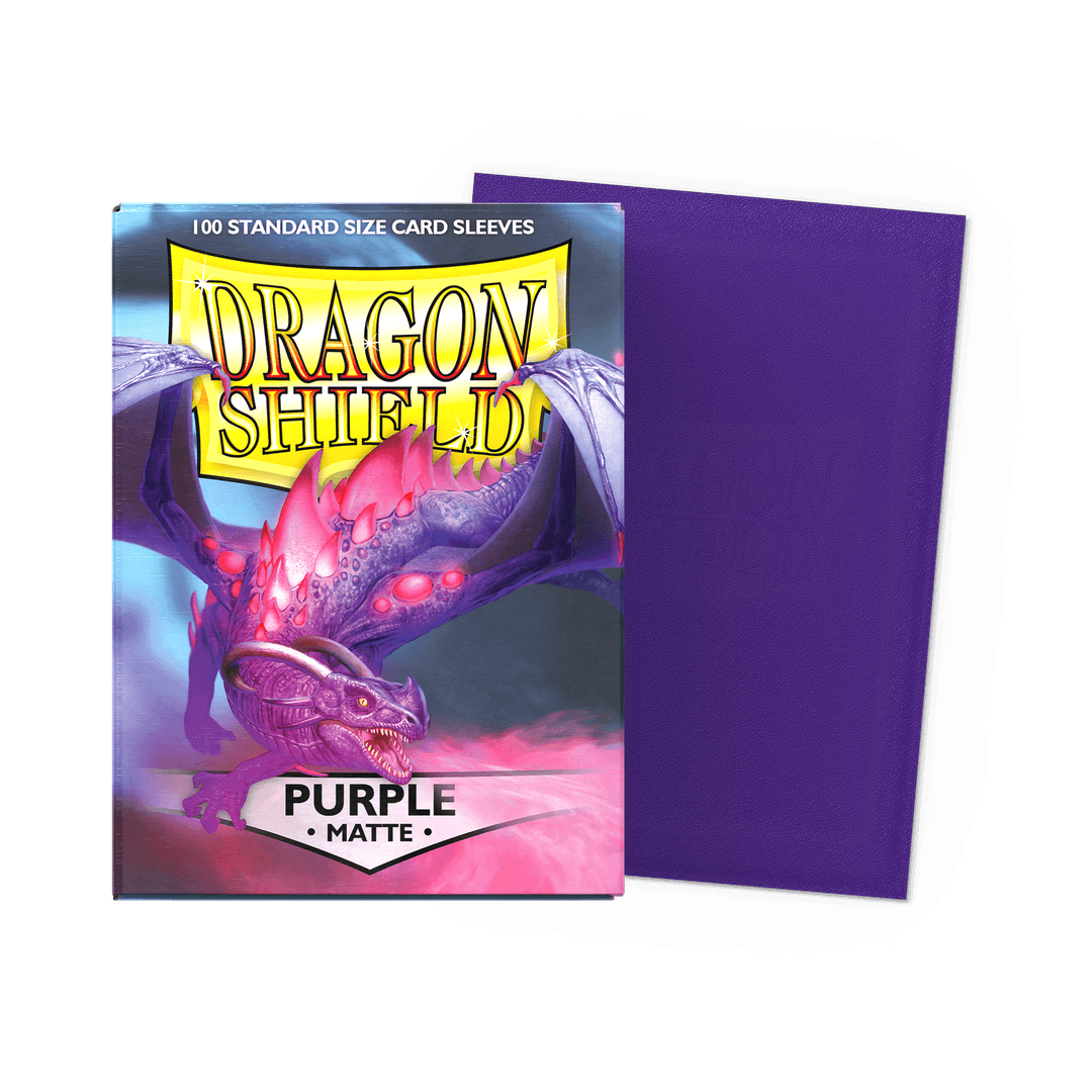 Dragon Shield - Standard Size Matte - Purple