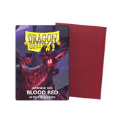 Dragon Shield - Japanese Size Matte - Blood red