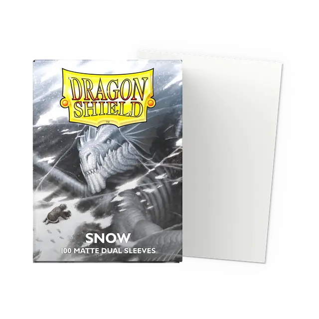 Dragon Shield - Standard Size Dual Matte - Snow
