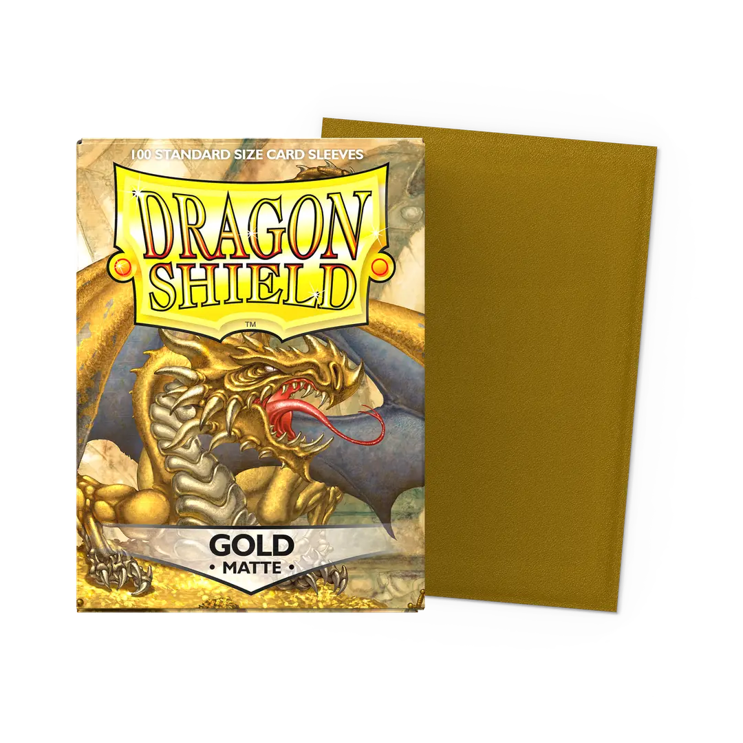 Dragon Shield - Gold Standard Size Matte