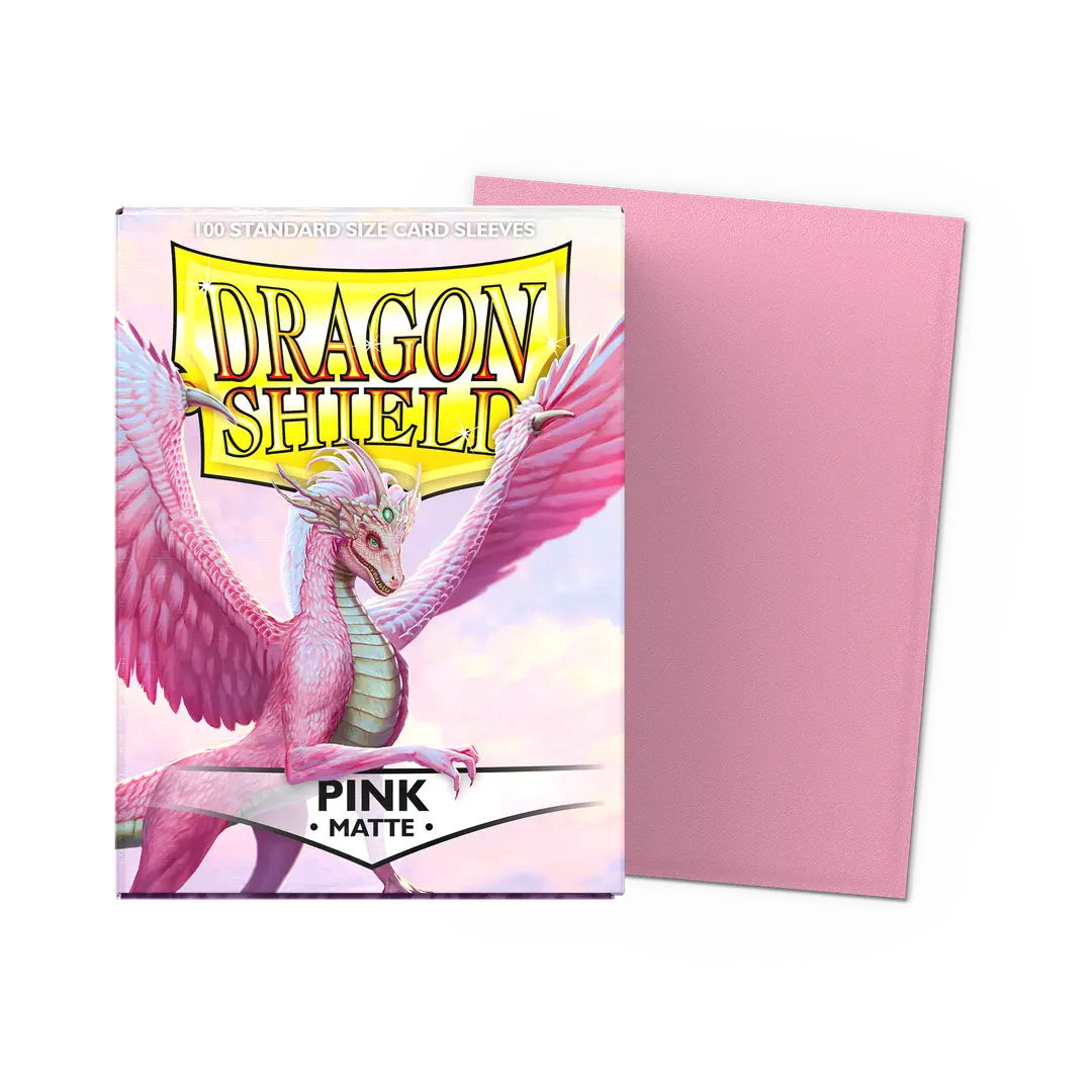 Dragon Shield - Standard Size Matte - Pink