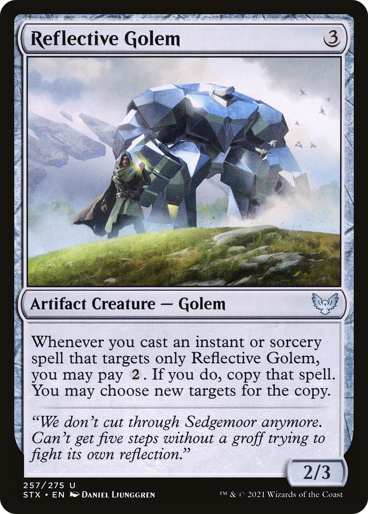 Reflective Golem (STX) 257 - WZRD TCG