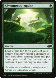 Adventurous Impulse (J22) 627 - WZRD TCG