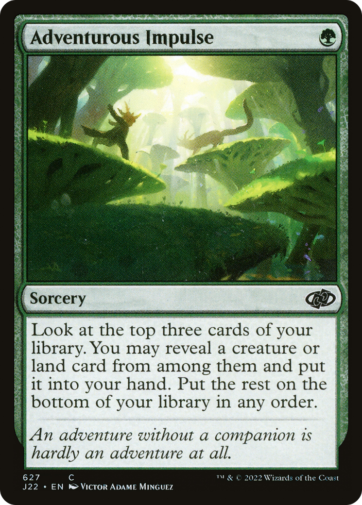 Adventurous Impulse (J22) 627 - WZRD TCG