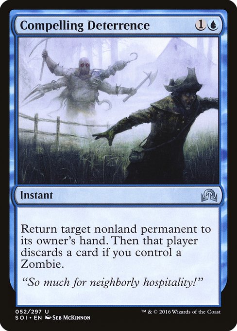 Compelling Deterrence front