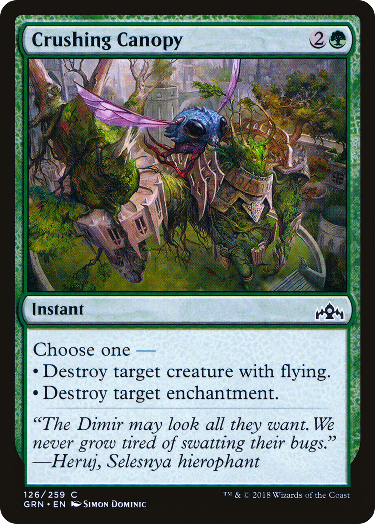Crushing Canopy (GRN) 126 - WZRD TCG