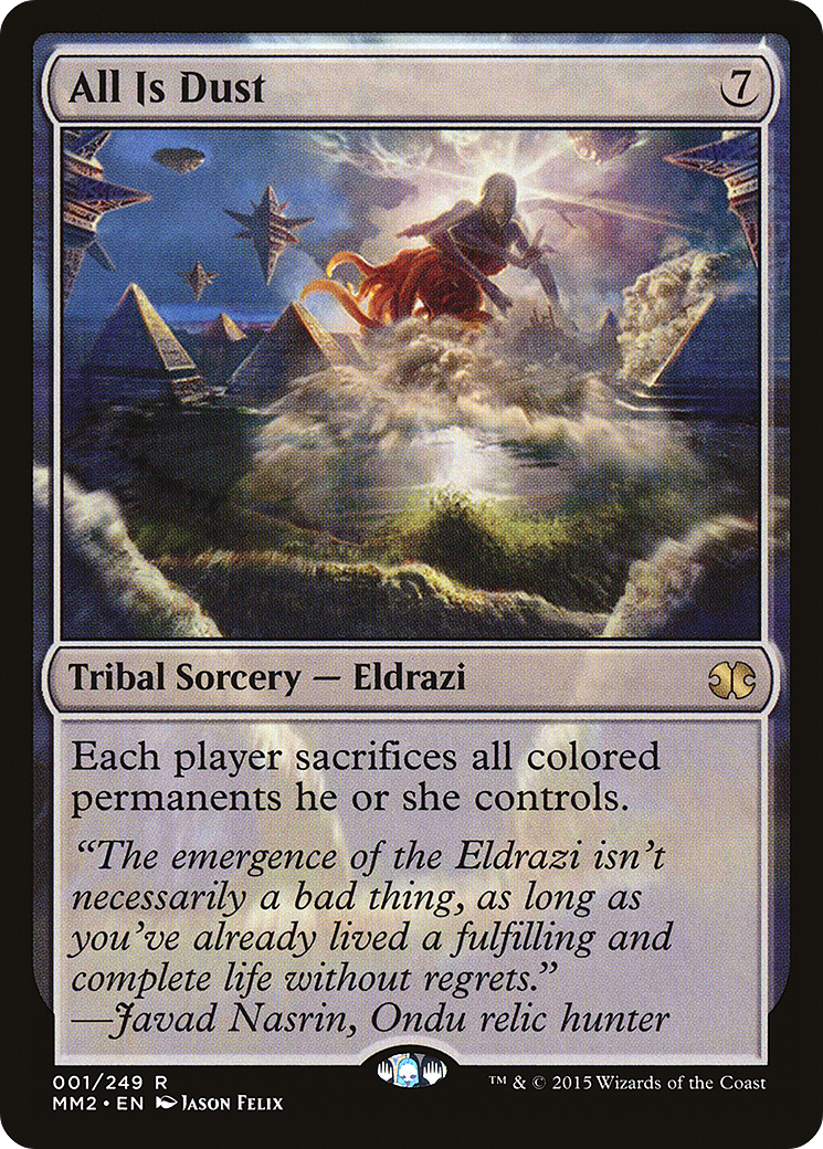 All Is Dust (MM2) 1 - WZRD TCG