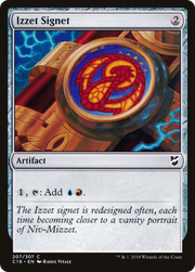 Izzet Signet (C18) 207 - WZRD TCG