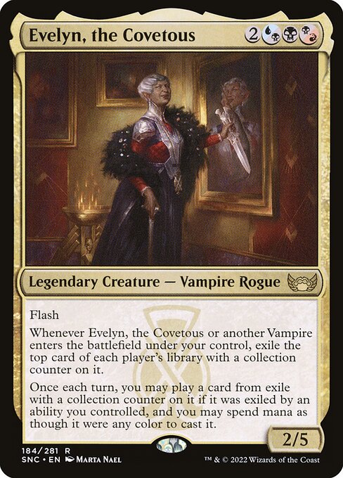 Evelyn, the Covetous front