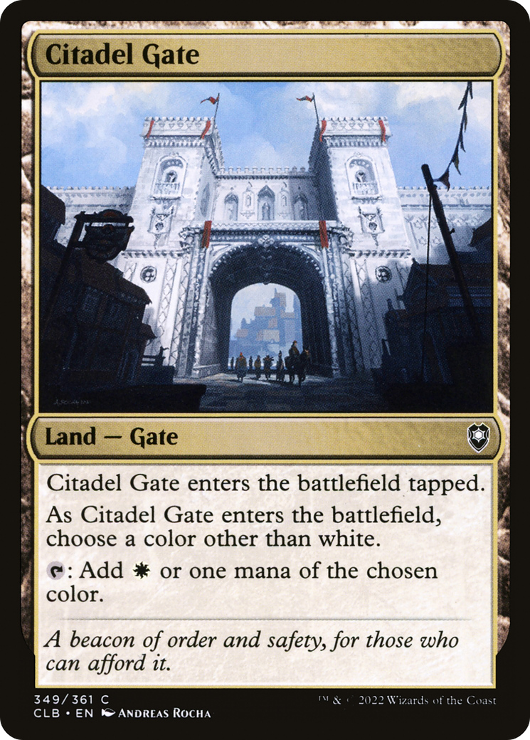 Citadel Gate (CLB) 349