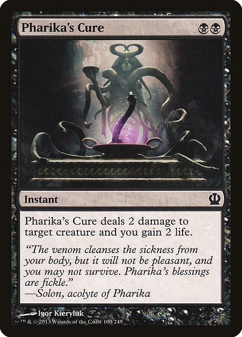 Pharika's Cure front