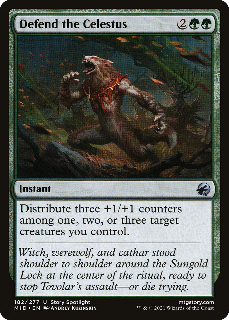 Defend the Celestus (MID) 182 - WZRD TCG
