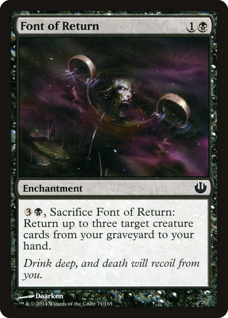 Font of Return (JOU) 71 - WZRD TCG