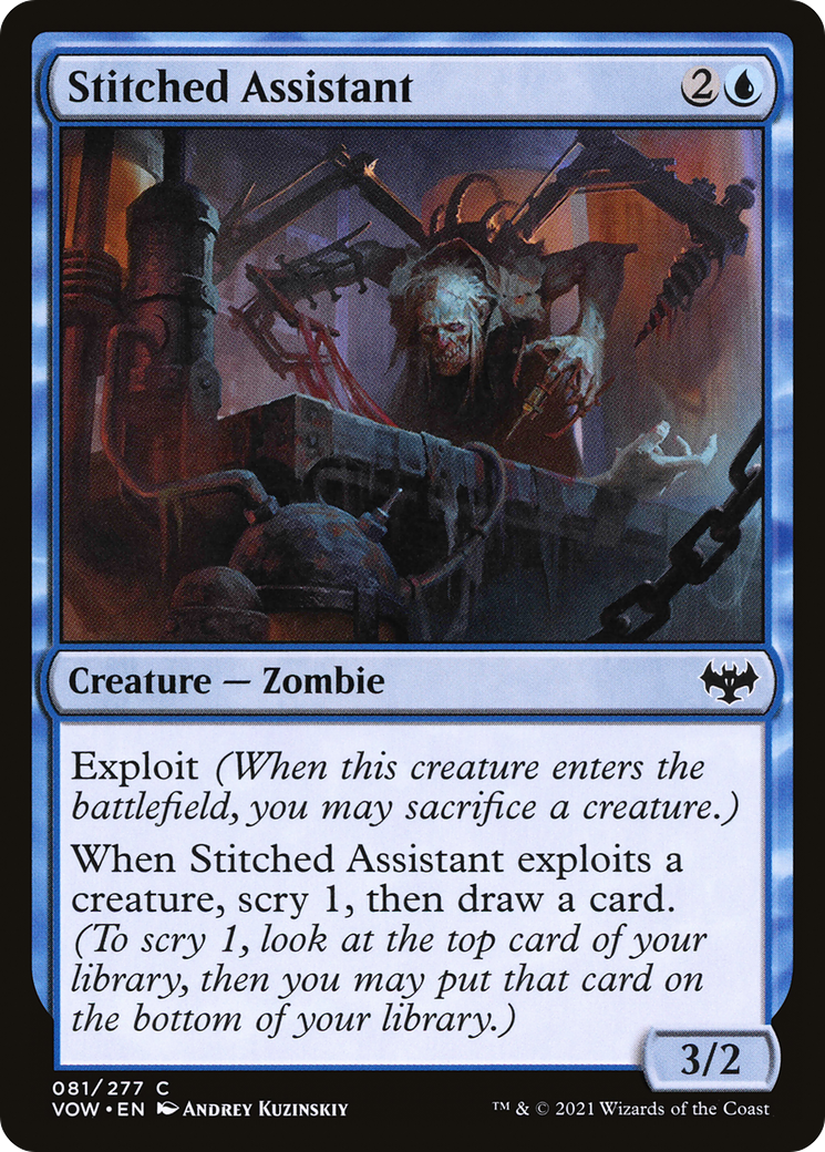 Stitched Assistant (VOW) 81 - WZRD TCG